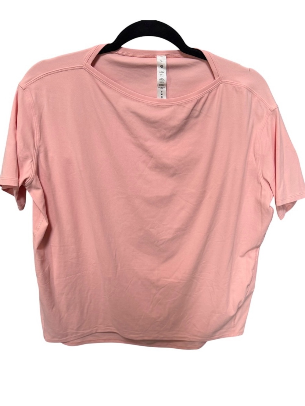Lululemon Back In Action ShortSleeve Top